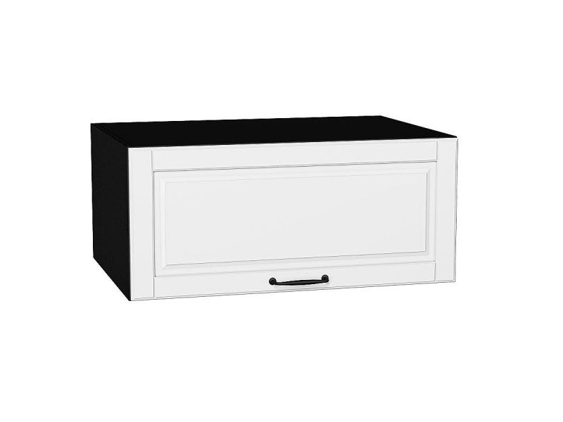 358*800* Шкаф верхний горизонтальный глубокий Дублин Special White