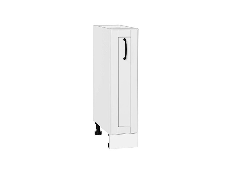 816*200* Шкаф нижний бутылочница Дублин Special White