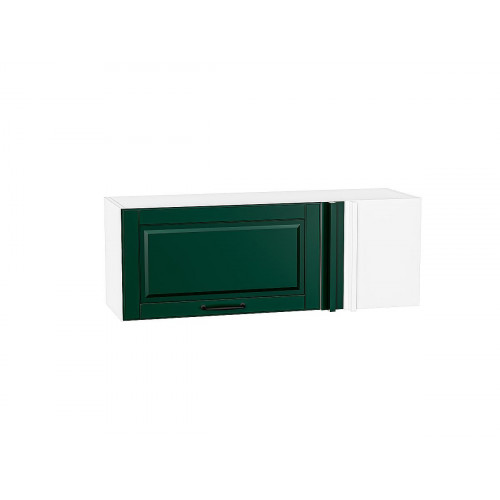 358*1000*350 Шкаф верхний прямой угловой горизонтальный Дублин Special Green