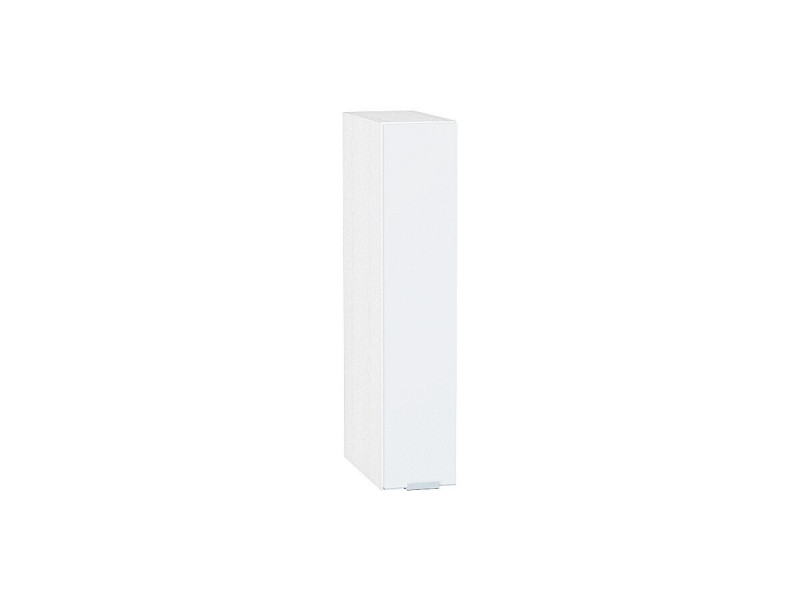 716*150* Шкаф верхний бутылочница Фьюжн Silky White Белый
