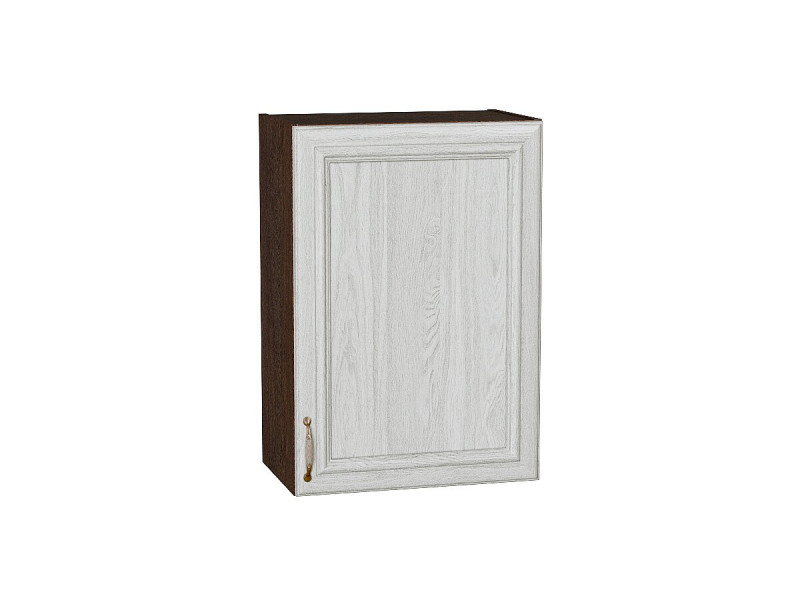 716*500* Шкаф верхний с 1-ой дверцей Шале White Dreamline Graphite
