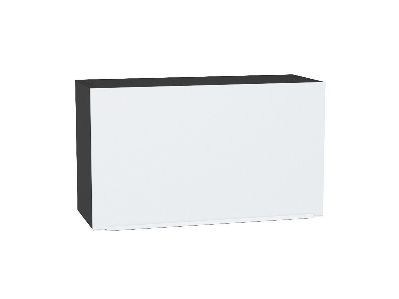 460*800* Шкаф верхний горизонтальный Фьюжн Silky White Graphite