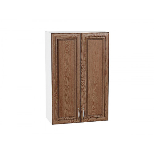 920*600* Шкаф верхний с 2-мя дверцами Шале Brown Dreamline Белый