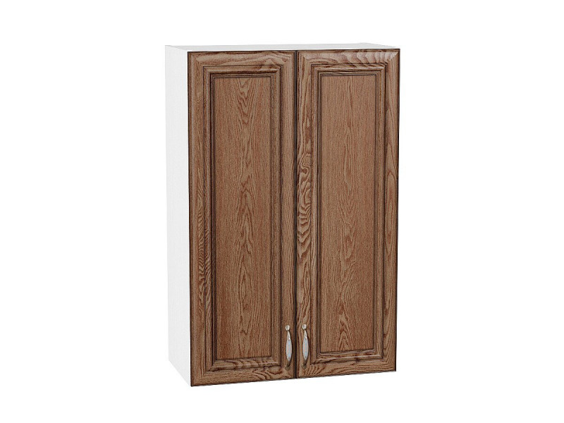 920*600* Шкаф верхний с 2-мя дверцами Шале Brown Dreamline Белый