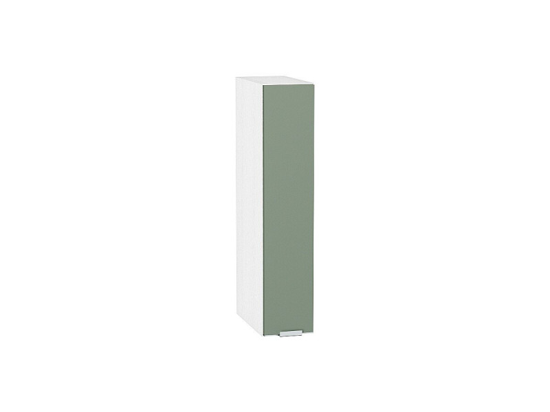 716*150* Шкаф верхний бутылочница Фьюжн Silky Mint Белый