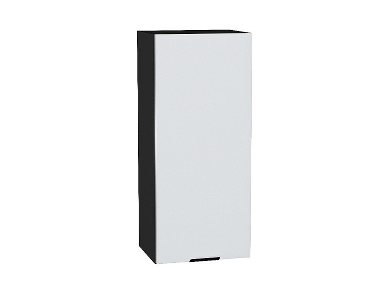 920*400* Шкаф верхний с 1-ой дверцей Евро Белый Graphite