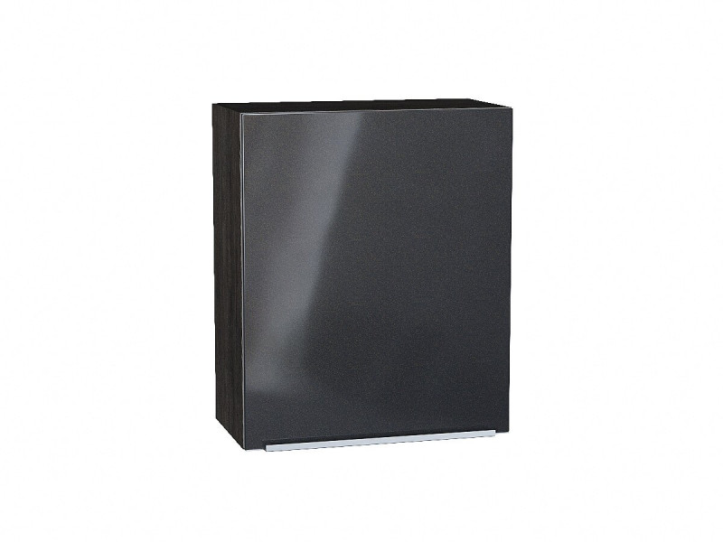 716*600* Шкаф верхний с 1-ой дверцей Фьюжн Anthracite Graphite