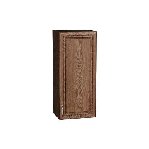920*400* Шкаф верхний с 1-ой дверцей Шале Brown Dreamline Graphite