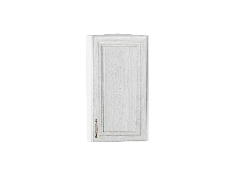 716*300*306 Шкаф верхний торцевой Шале White Dreamline Белый