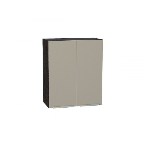 716*600* Шкаф верхний с 2-мя дверцами Фьюжн Silky Grey Graphite