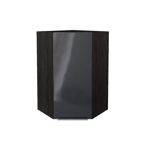 920*600*600 Шкаф верхний угловой Фьюжн Anthracite Graphite
