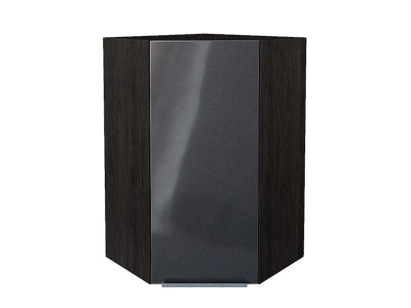 920*600*600 Шкаф верхний угловой Фьюжн Anthracite Graphite