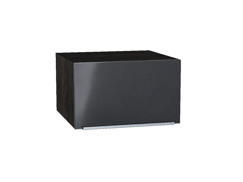 358*600* Шкаф верхний горизонтальный глубокий Фьюжн Anthracite Graphite