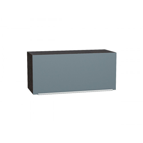 358*800* Шкаф верхний горизонтальный Фьюжн Silky Blue Graphite