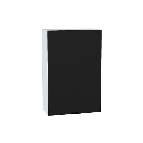 920*600* Шкаф верхний с 1-ой дверцей Евро Антрацит Белый