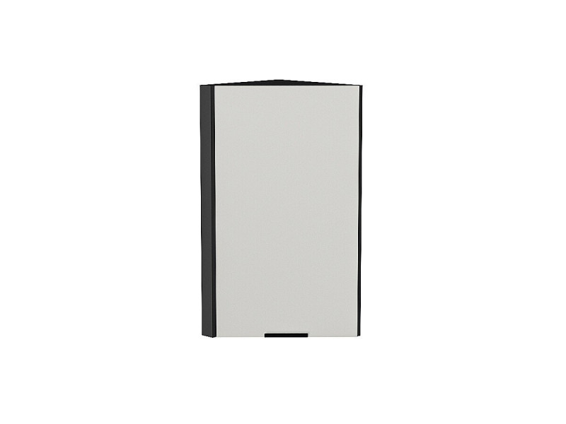 716*300*304 Шкаф верхний торцевой Евро Агат Graphite