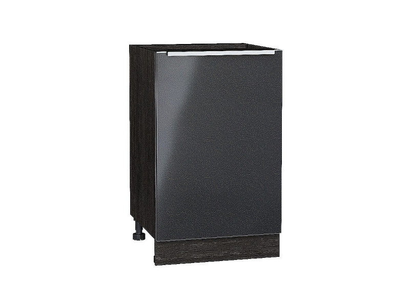 816*500* Шкаф нижний с 1-ой дверцей Фьюжн Anthracite Graphite