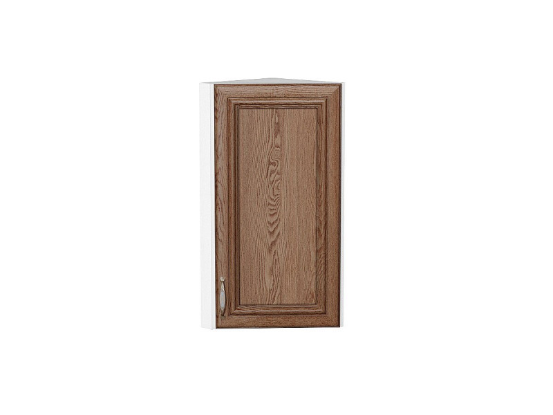 716*300*306 Шкаф верхний торцевой Шале Brown Dreamline Белый